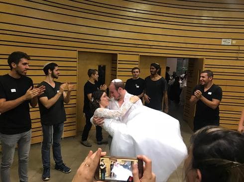 דוד וציפורה. צילום: טל רויך