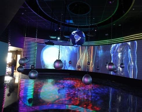 מרכז המבקרים. חוויה אינטראקטיבית | צילום: יוסי וייס