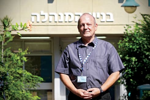 פרופסור מלמד, השבוע במרכז בריאות  הנפש | צילום: אבי מועלם