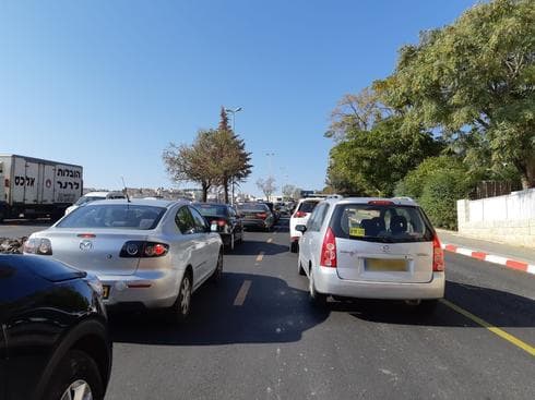 פקקים בסיירת דוכיפת. צילום: אדווה חולי