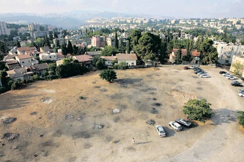 מתחם המריבה בורבורג. צילום: ענר גרין