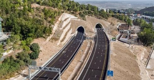 מנהרות יקנעם. צילום: o-flay עבור כביש חוצה ישראל