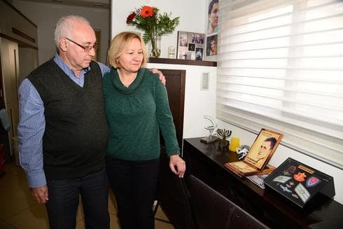 פרופ' גריגורי ולודמילה משביצקי. צילום: הרצל יוסף