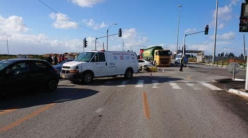 מהתאונה במחנה 80 | צילום: חופי ברנס