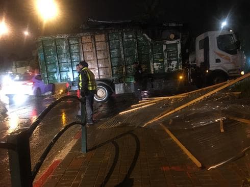 עובדי העירייה יצאו לשטח | צילום: דוברות עיריית רחובות