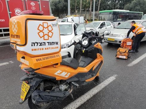 צילום: דוברות איחוד הצלה פתח תקוה צילום: דוברות איחוד הצלה פתח תקוה