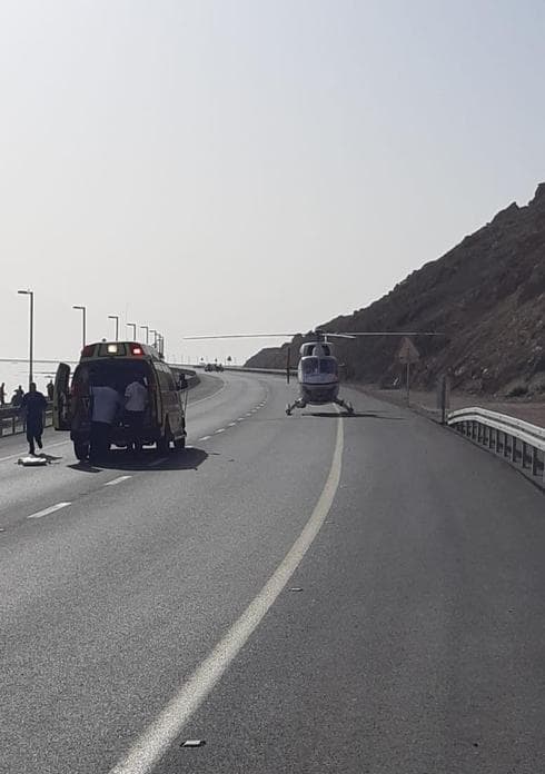 מרתון ארץ ים המלח. צילום: תיעוד מבצעי מד"א