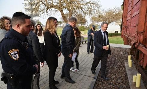 טקס יום השואה הבינלאומי בנתניה | צילום: רן אליהו טקס יום השואה הבינלאומי בנתניה | צילום: רן אליהו