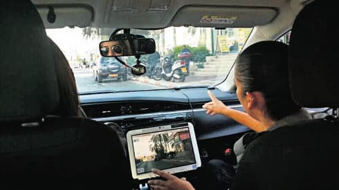 הניידת המצלמת. בוטלה בעקבות מחאת תושבים | צילום: באדיבות עיריית ראשל"צ