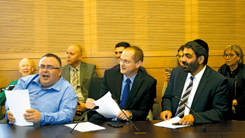 מלכיאלי באחת הוועדות בכנסת. צילום: אוהד צויגנברג