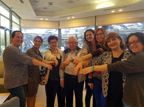 חלק נפרד מהיוזמה. משעולי עם בן ברק והדיירים, צילום: לאה אביסרור