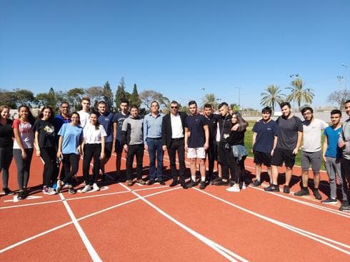 איצטדיון האתלטיקה המחודש | צילום: דוברות עיריית כפר סבא