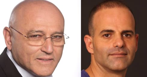 עו"ד עמית סער (מימין) וממה שיינפיין. מרימים את דגל הגמלאים | צילומים: באדיבות המצולמים עו"ד עמית סער (מימין) וממה שיינפיין. מרימים את דגל הגמלאים | צילומים: באדיבות המצולמים