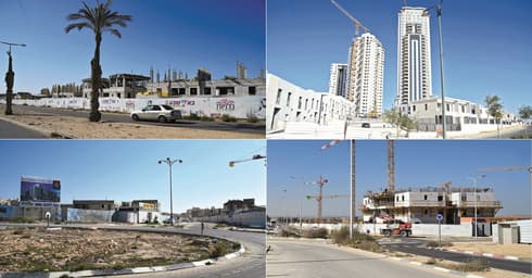 מפת הנדל"ן של באר שבע. צילומים: הרצל יוסף