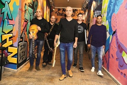 חברי להקת קארט בלאנש. צילום: הרצל יוסף