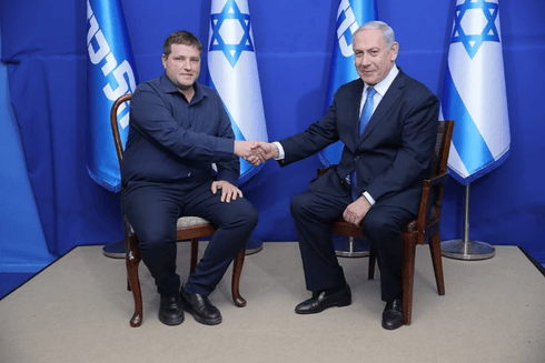 רמי גרינברג בפגישה עם בנימין נתניהו. צילום: מתוך דף הפייסבוק של גרינברג