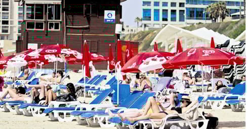 חוף אכדיה צפון (צילום: אסף פרידמן)