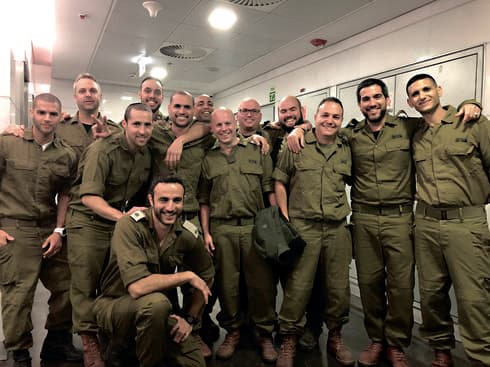 הפלוגה של דוד פורטל. צילום: דובר צה"ל (גיליון 19.04.19)
