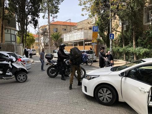 החילוץ המשטרתי. צילום: לירן תמרי