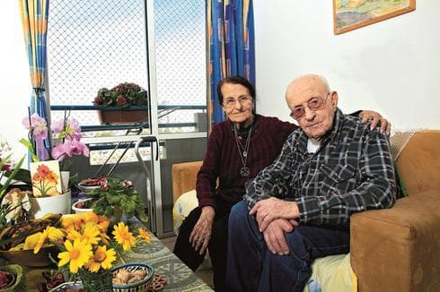 גניה ונחום מנור. צילום: ריאן