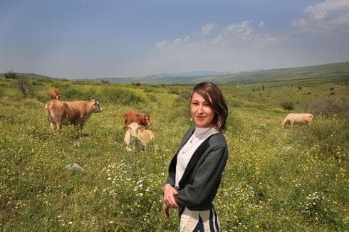 אניה שני. "עדר חופשי, בלי אנטיביוטיקה" | צילום: ריאן