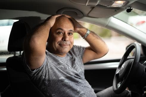 יוסי משה, סיפורים מהמונית. צילום: יואב דודקביץ'