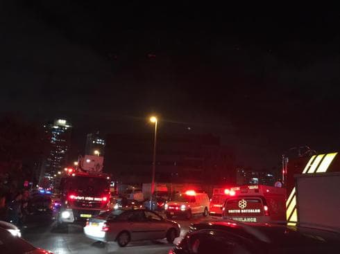 זירת האירוע ברחוב פנחס לבון | צילום: רגינה קאשי-רודנשטיין