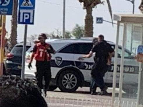 שוד בערד. צילום: גיל אייסנמן. עיתון הצבי ערד
