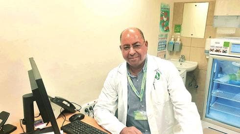 ד"ר אבראהים אבו סלאמה. צילום: דוברות סורוקה
