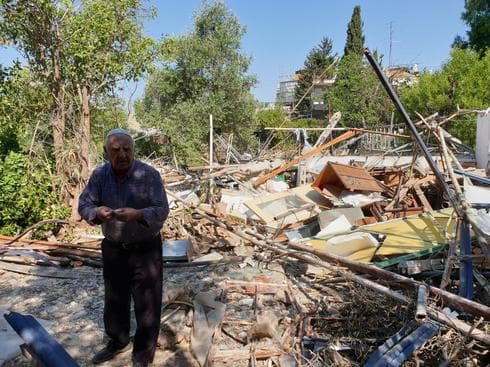 ההרס במשתלת ראבני. צילום: קותי פונדמינסקי ההרס במשתלת ראבני. צילום: קותי פונדמינסקי