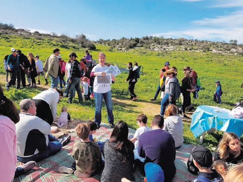 "המאבק שלנו נושא אופי לאומי עבור הטבע בכל הארץ" | צילום: תושבים משפיעים במודיעין