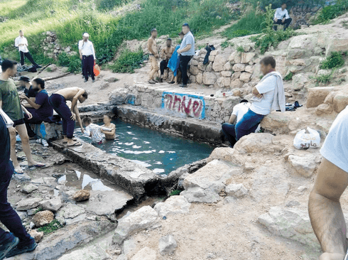 מעיין עין איתמר. צילום: פרטי