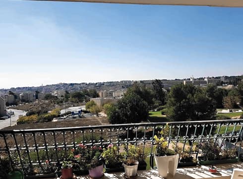 הנוף מהדירה באייזיק רמבה. צילום: יח"צ
