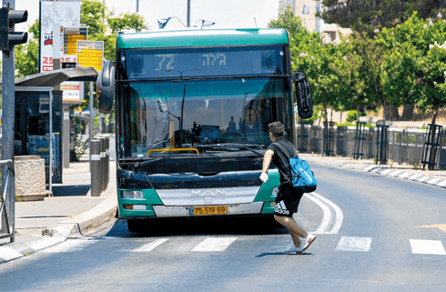 אוטובוס. צילום: יואב דודקביץ'