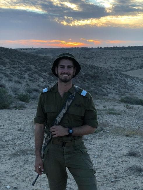 שחר סעדון. המשמעות בהנדסה קרבית | צילום: דובר צה"ל
