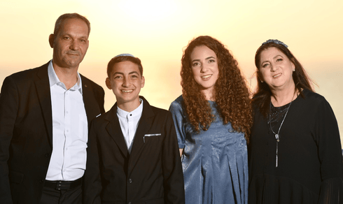 משפחת דלויה בבר המצווה. האורחים התרגשו | צילום: אלבום פרטי