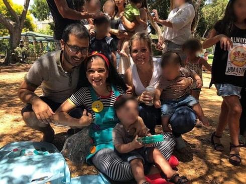 מסיבת יום הולדת מרגשת לילדי "גן הזוועות" | צילום: פרטי