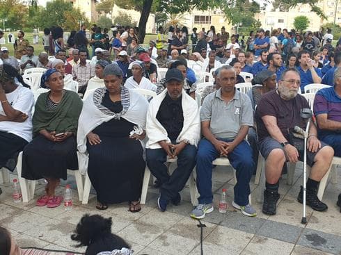 טקס לזכרו של סלומון טקה. צילום: שולי נאור זוארץ