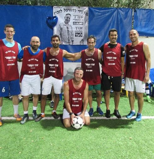 הקבוצה האדומה, אלופת הטורניר לזכר עודד דוקטורי ז"ל. צילום: רינת אברהם