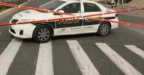 ניידת משטרה, חסימות כבישים. צילום: עידו ארז