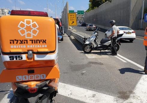 מהתאונה בדב הוז | צילום: איחוד הצלה