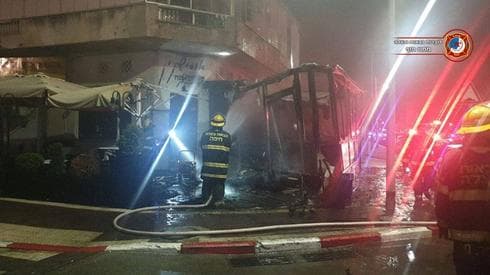 צילום: כיבוי אש מחוז חוף