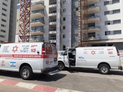 מרחוב איינשטיין. צילום: דוברות מד"א
