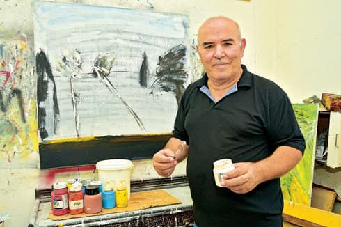  "מרסל ינקו הגדול שאל: 'נו, גם אתה רוצה להיות ארטיסט?'". אלקרא  | צילום:  נחום סגל
