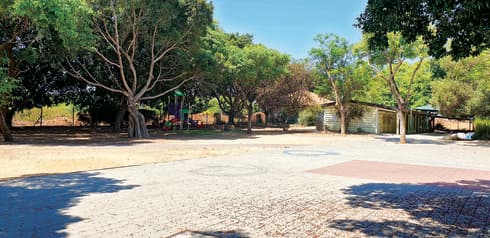 השטח המיועד להצבת המבנים | צילום: שירות מיינט