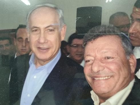 דוד חדד עם ראש הממשלה. צילום רפרודוקציה: יעקב לוי