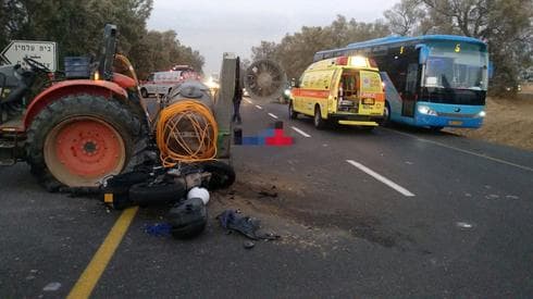 מזירת האירוע | צילום: דוברות מד"א