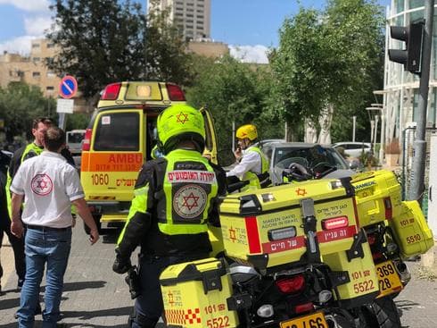 אופנועי מד"א. אמבולנס. צילום: לירן תמרי