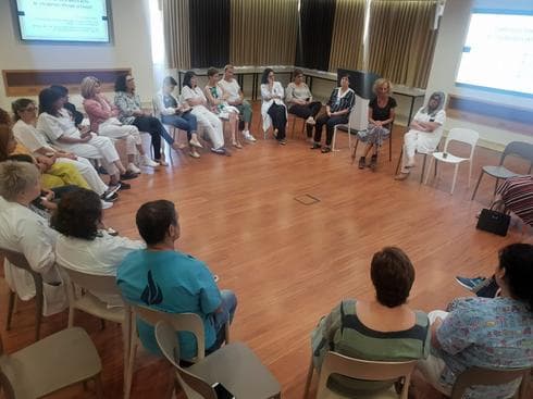 סדנת טרנסג'נדרים בוולפסון | צילום: דוברות 'וולפסון'
