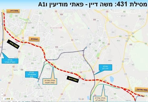 תואי הפרויקט | צילום: דוברות רכבת ישראל